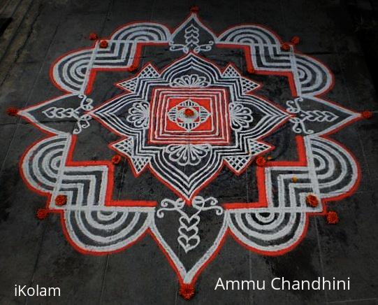 Rangoli: Navrathri day-6