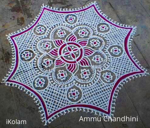 Rangoli: Freehand rangoli