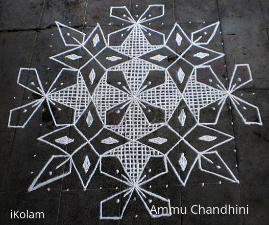 Rangoli: Dotted kolam