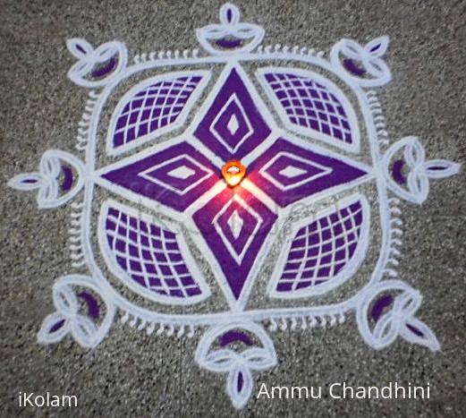 Rangoli: Karthigai maadhappirappu kolam