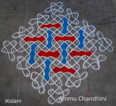 Rangoli: Dotted Kolam