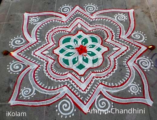 Rangoli: Margazhi day-16