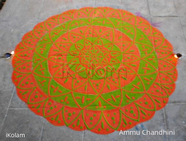 Rangoli: Margazhi day-9