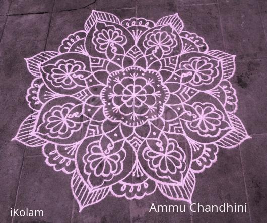 Rangoli: Freehand rangoli