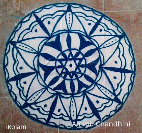 Rangoli: Navrathri day-8