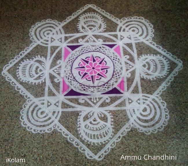 Rangoli: Happy birthday ikolam