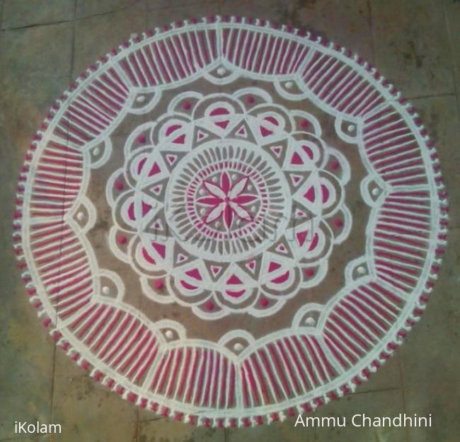 Rangoli: Tulasi vivaah rangoli