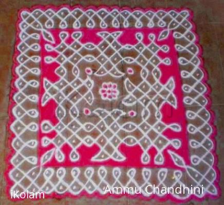 Rangoli: Dotted Kolam