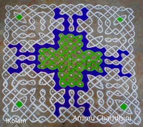 Rangoli: Dotted Kolam