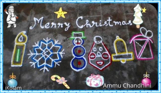 Rangoli: Christmas spl kolam