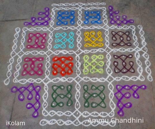 Rangoli: Dotted Kolam