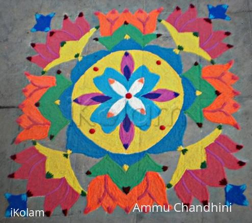 Rangoli: Contest trial kolam-2