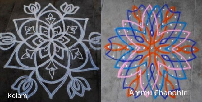 Rangoli: Twin dotted kolams