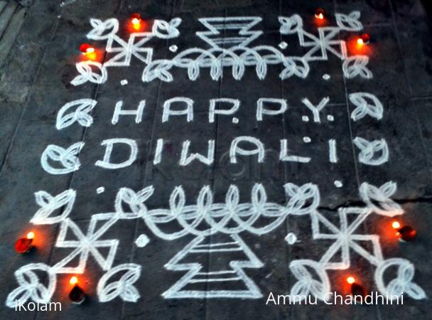 Rangoli: Diwali kolam-2