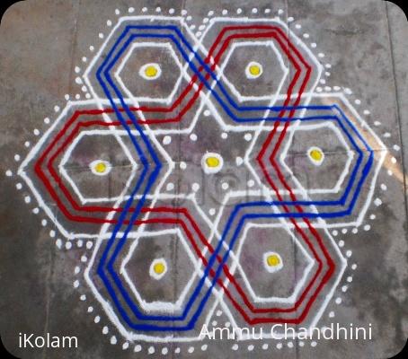 Rangoli: Dotted Kolam