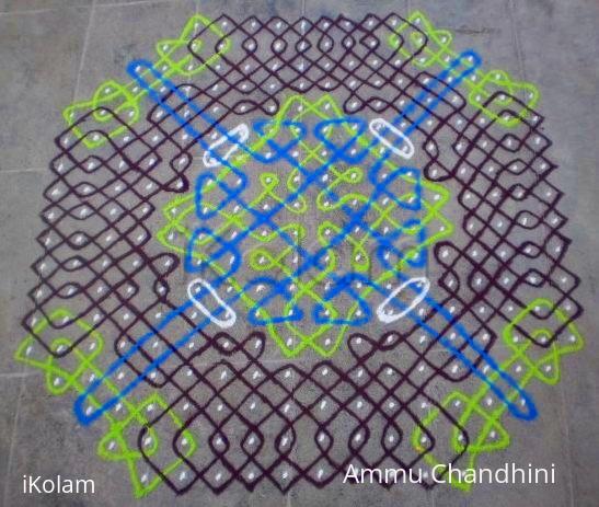 Rangoli: Dotted Kolam