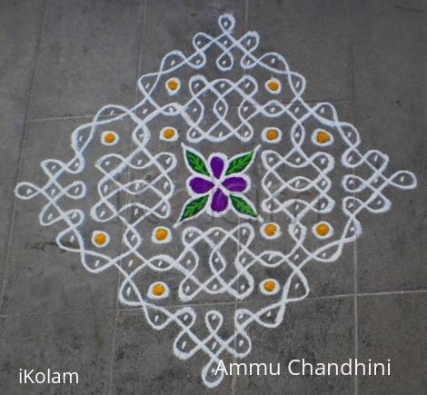 Rangoli: Dotted kolam