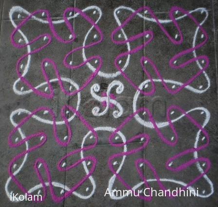 Rangoli: Dotted Kolam