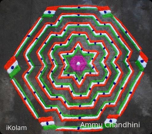 Rangoli: Republic Day Spl Kolam