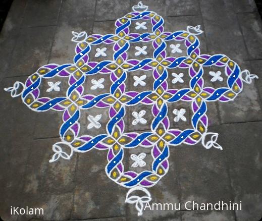 Rangoli: Dotted kolam