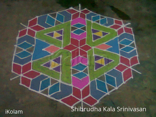 Rangoli: Dot kolam