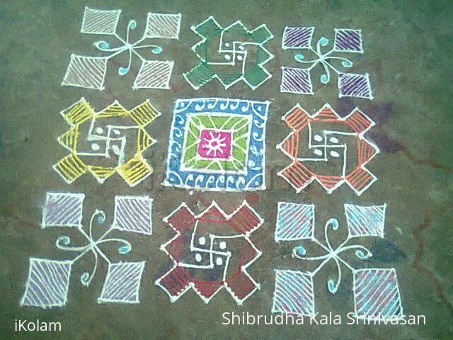 Rangoli: Dotted kolam