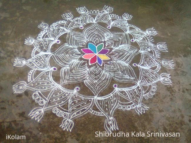 Rangoli: Lotus