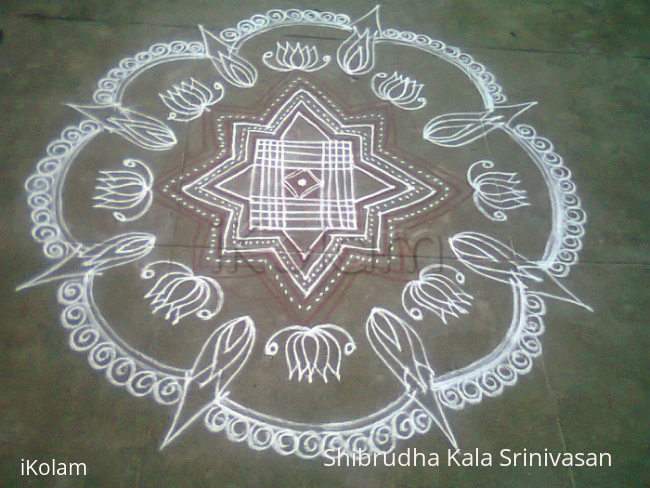 Rangoli: Free hand