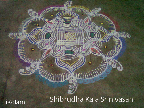 Rangoli: Margazhi Kolam 2