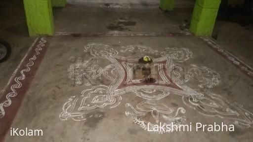 Rangoli: ThiruAavadiPooram i Kolam