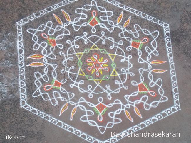 Rangoli: New year kolam