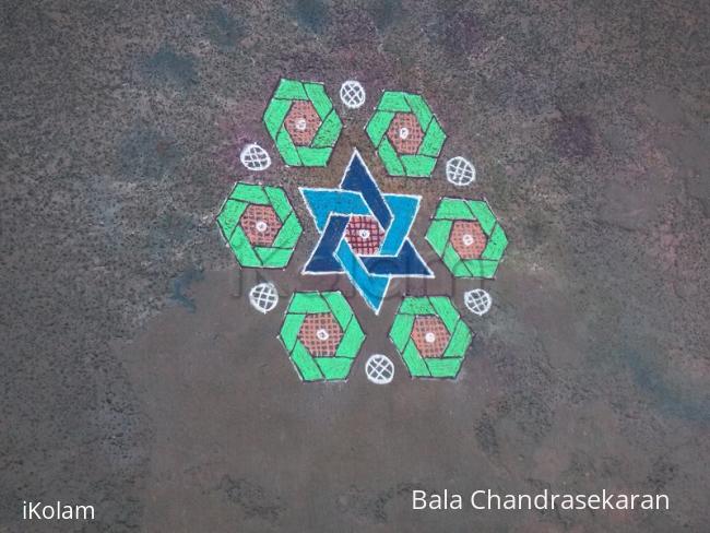 Rangoli: Margazhi kolam