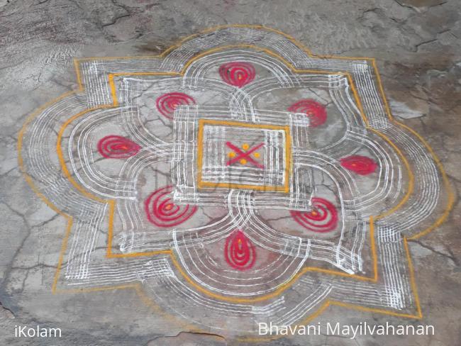 Rangoli: Summer Vacation kolams 2