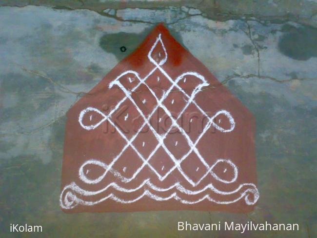 Rangoli: margazhi(11)-dotted