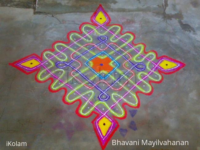 Rangoli: Margazhi13-Dotted