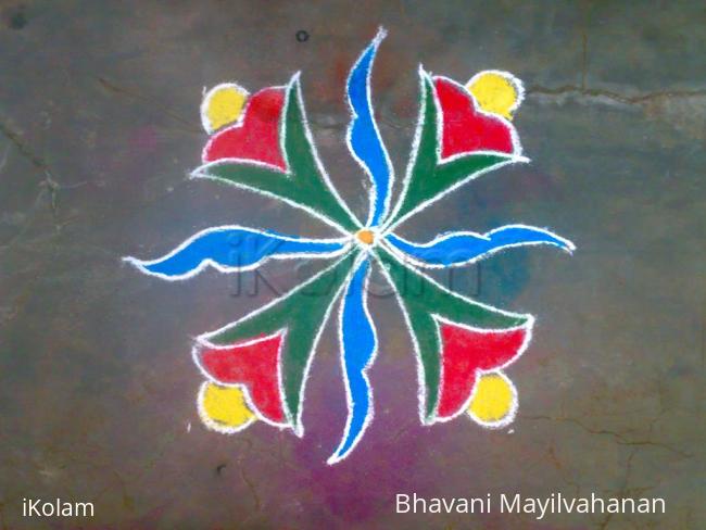 Rangoli: Margazhi24-Dotted