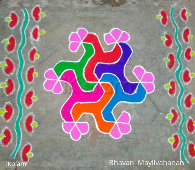 Rangoli: Pongal Day2A 2016