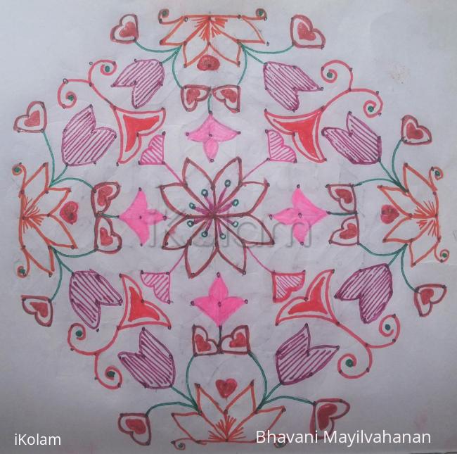 Rangoli: VALENTINE'S DAY