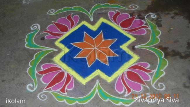 Rangoli: marghazhi kolam