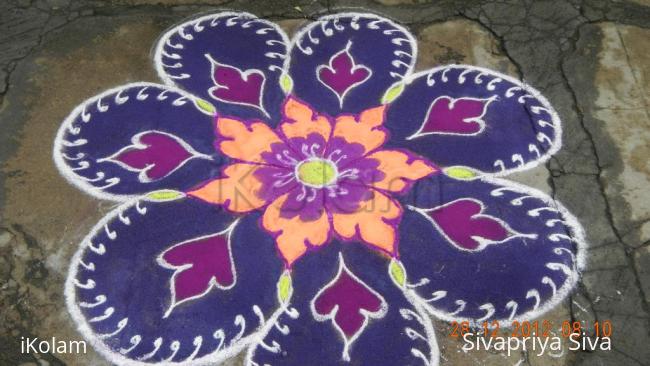 Rangoli: marghazhi kolam