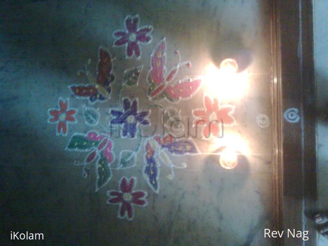 Rangoli: Butterflies