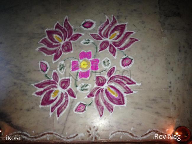 Rangoli: Lotus