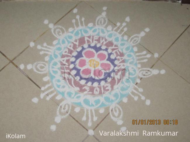 Rangoli: New Year Kolam