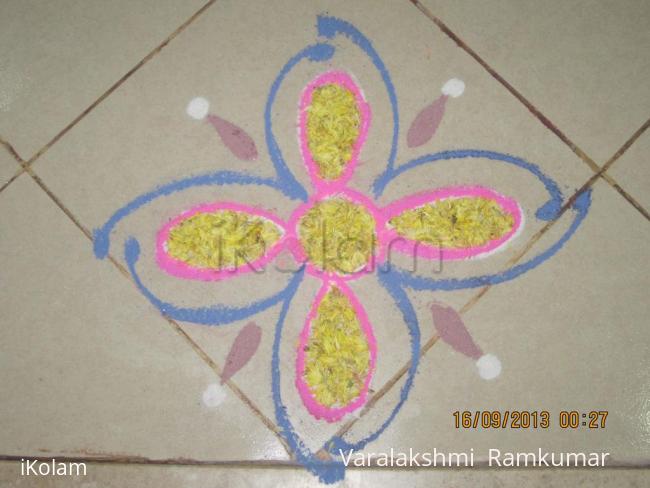 Rangoli: Onam Poo Kolam