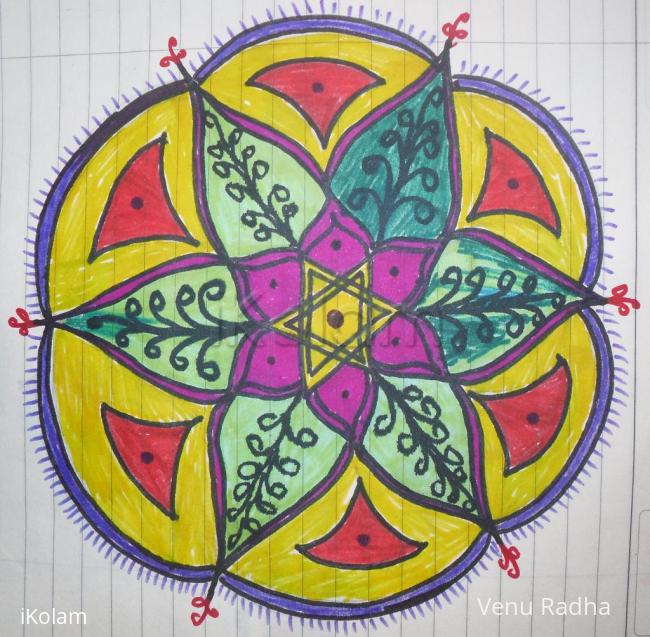 Rangoli: Free hand Rangoli