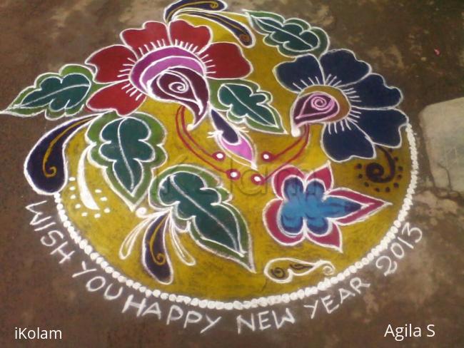 Rangoli: New Year Kolam