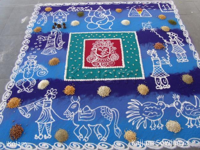 Rangoli: Free Hand Rangoli