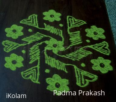 Rangoli: Dotted Kolam