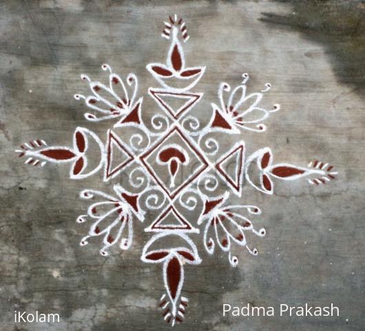 Rangoli: Free hand kolam