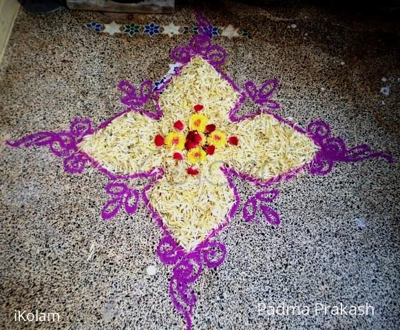 Rangoli: Poo Kolam